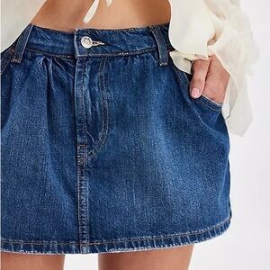 Free people Demi Denim Skort
